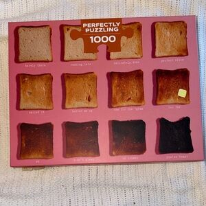 Perfectly Puzzling 1000 Piece Puzzle Toast NEW